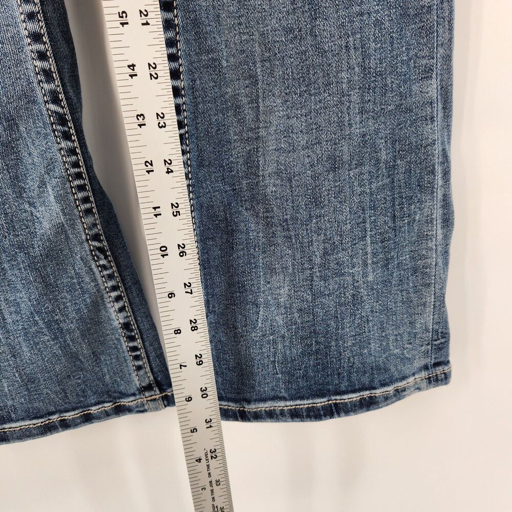 BKE Stella Jeans Womens 26 x 33 1/2 Stretch Denim Bootcut Medium Wash - Picture 9 of 16